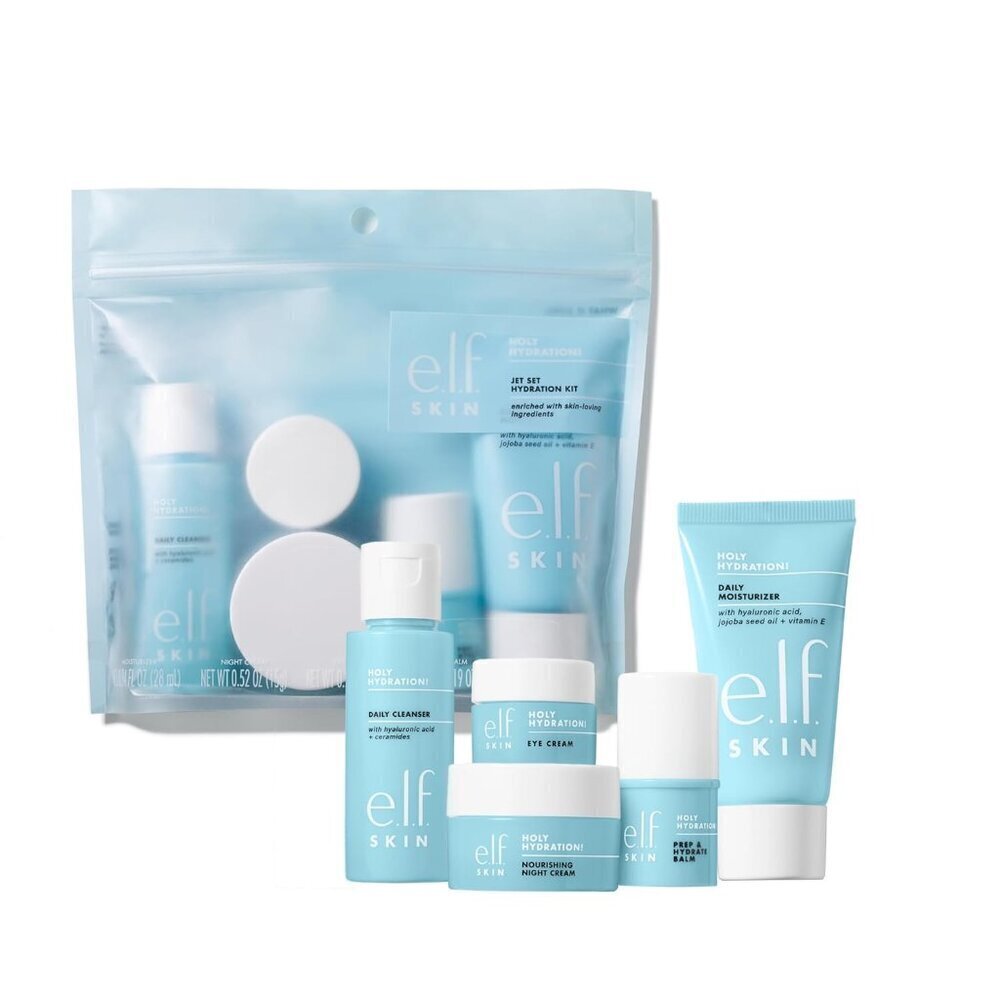 SKIN Holy Hydration! Jet Set Hydration Kit, Travel Friendly Hydrating Skincare S